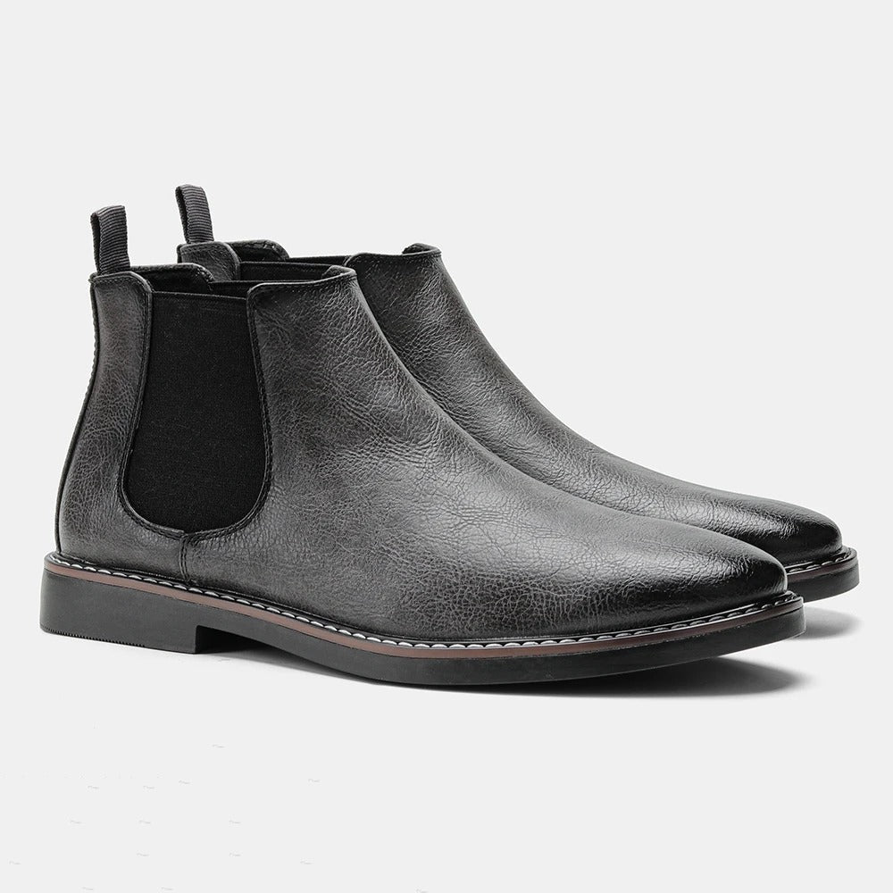 Variant image for Ryder | Black Chelsea Boots for Men - High-Quality Leather, Slip-On Design-37