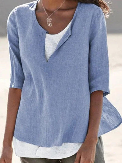 Luminous | Casual Tops for Women - Flattering Layered Blouse 5