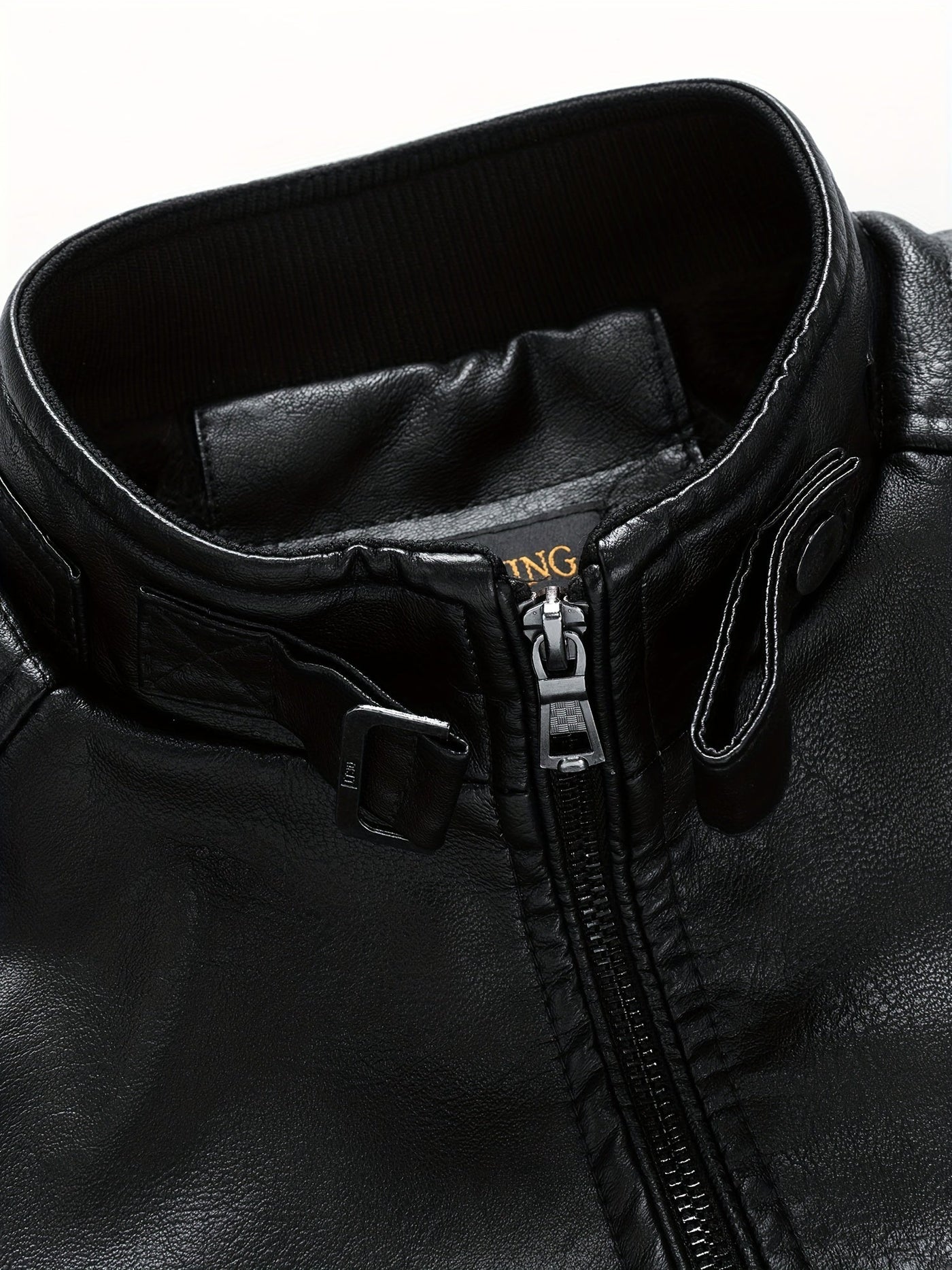 Arlo | Stylish Leather Jacket with Zipper Pockets