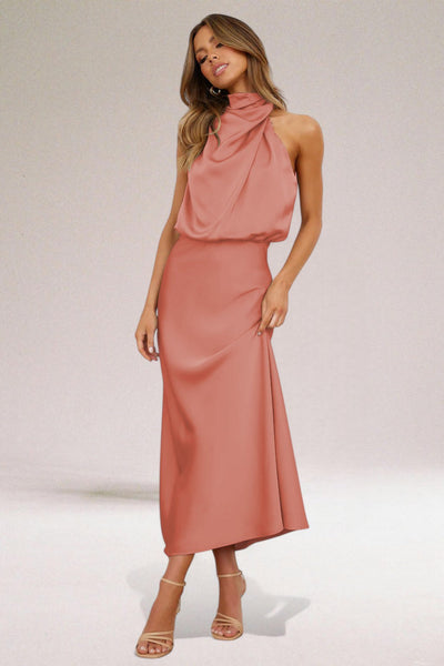 Zara | Glamorous satin dress