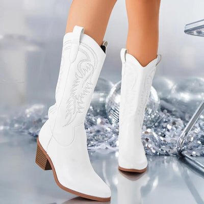 Holly | Vintage Charm Cowboy Boots