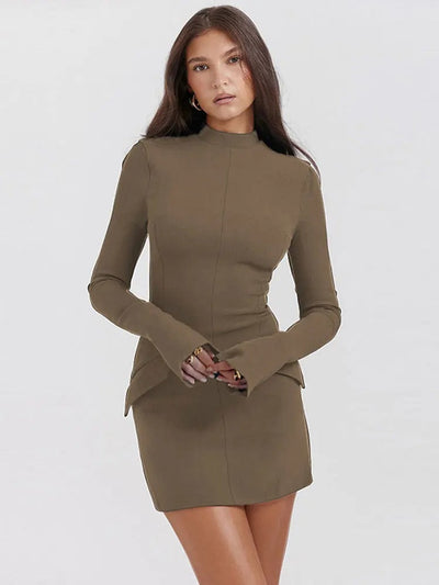 Tamika | Comfortable Turtleneck Dress