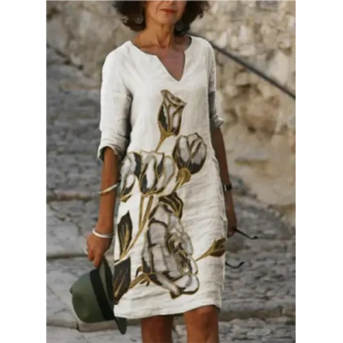 Variant image for Evelyn Floral Mini Dress | Women's Summer Dress for Casual and Formal Occasions-19