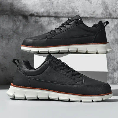 Jordan | Elegant Leather Sneakers