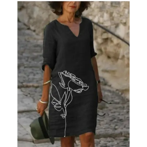 Variant image for Evelyn Floral Mini Dress | Women's Summer Dress for Casual and Formal Occasions-13