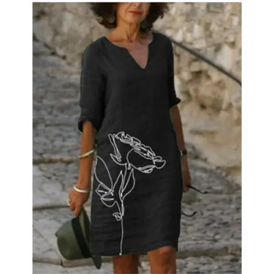 Variant image for Evelyn Floral Mini Dress | Women's Summer Dress for Casual and Formal Occasions-13