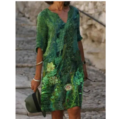 Variant image for Evelyn Floral Mini Dress | Women's Summer Dress for Casual and Formal Occasions-7