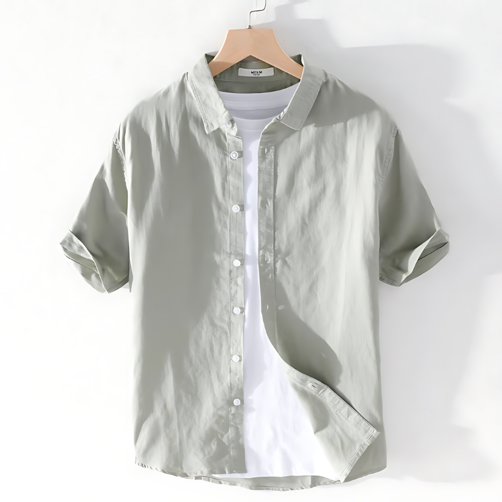 Sebastian | Linen-Cotton Shirt