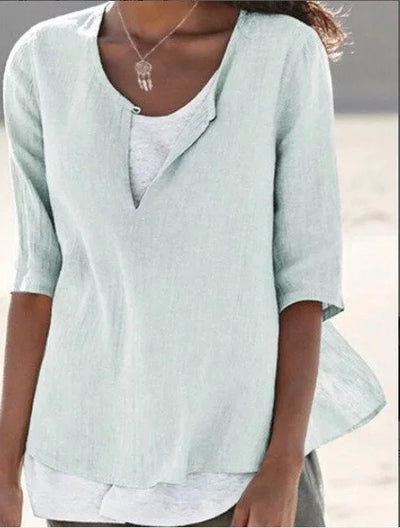 Luminous | Casual Tops for Women - Flattering Layered Blouse 2