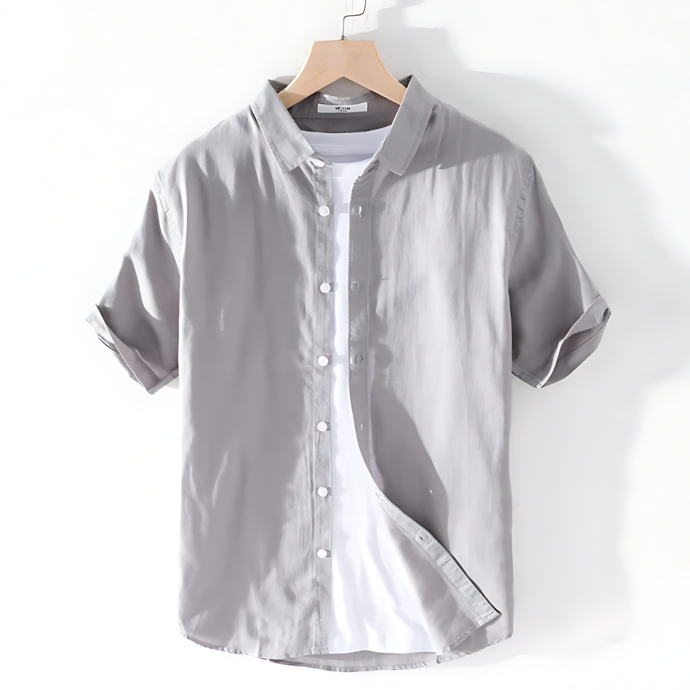 Sebastian | Linen-Cotton Shirt