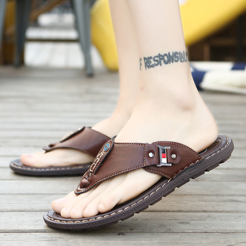 Nathan | Comfortable Leather Sandal