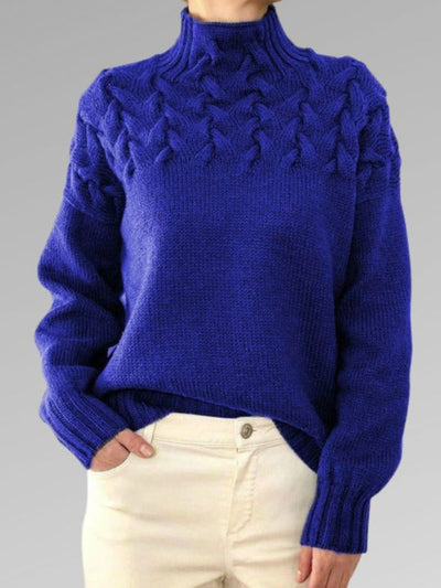 Lilliana | Elegant cable knitted sweater