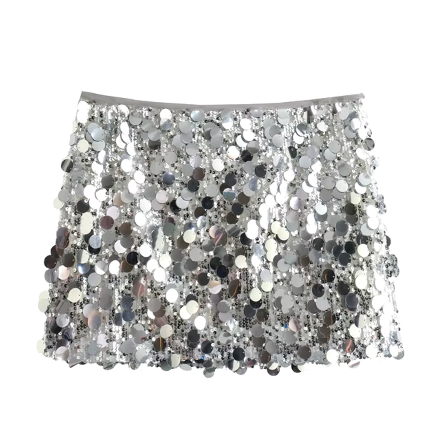Jacinda Sequin Mini Skirt – Luxurious High Waist Design-1
