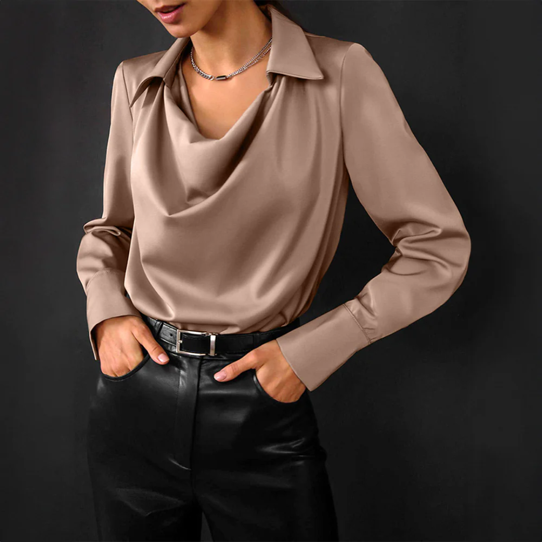 Sophie | Stylish Satin Grace Shirt