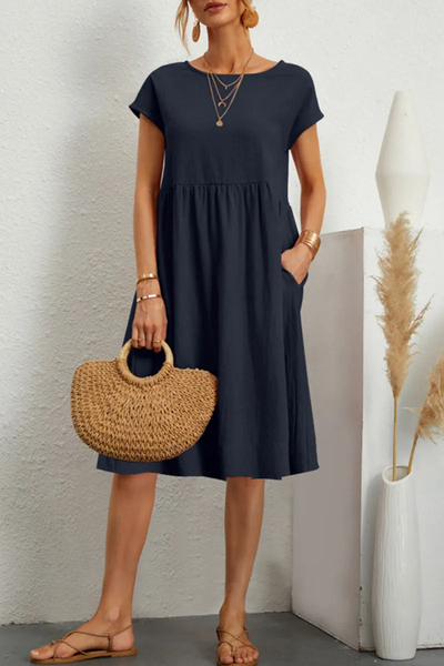 Meli | Casual Midi Dress for Women - Lightweight Summer Style 1