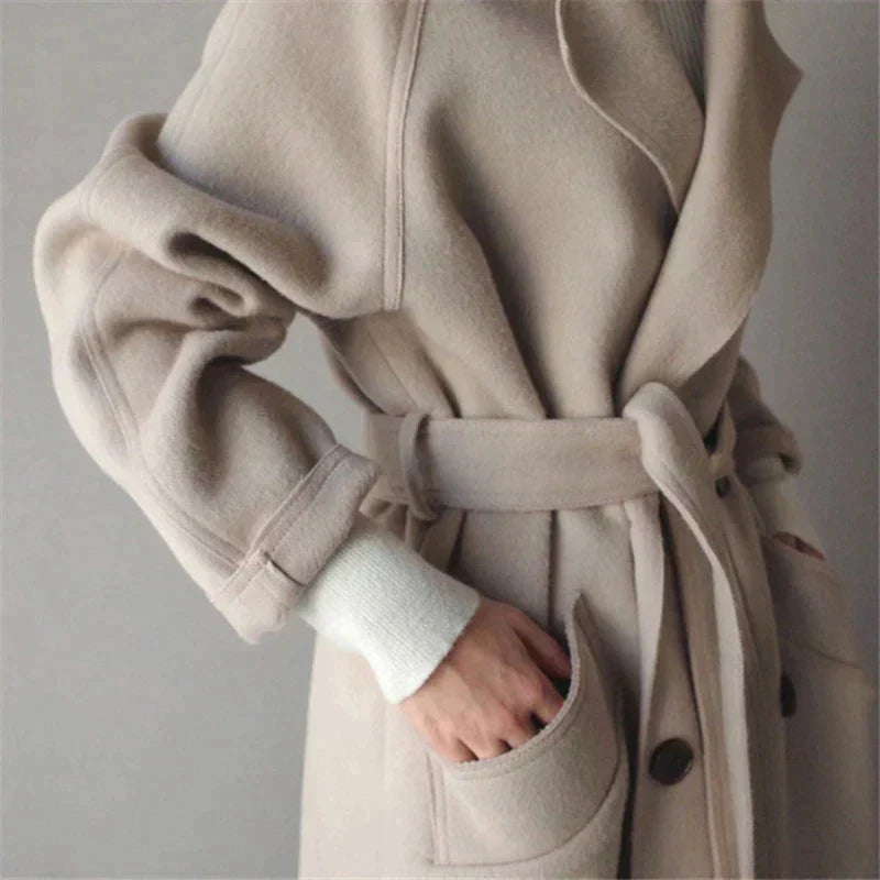 Cecilya | Long Wool Coat