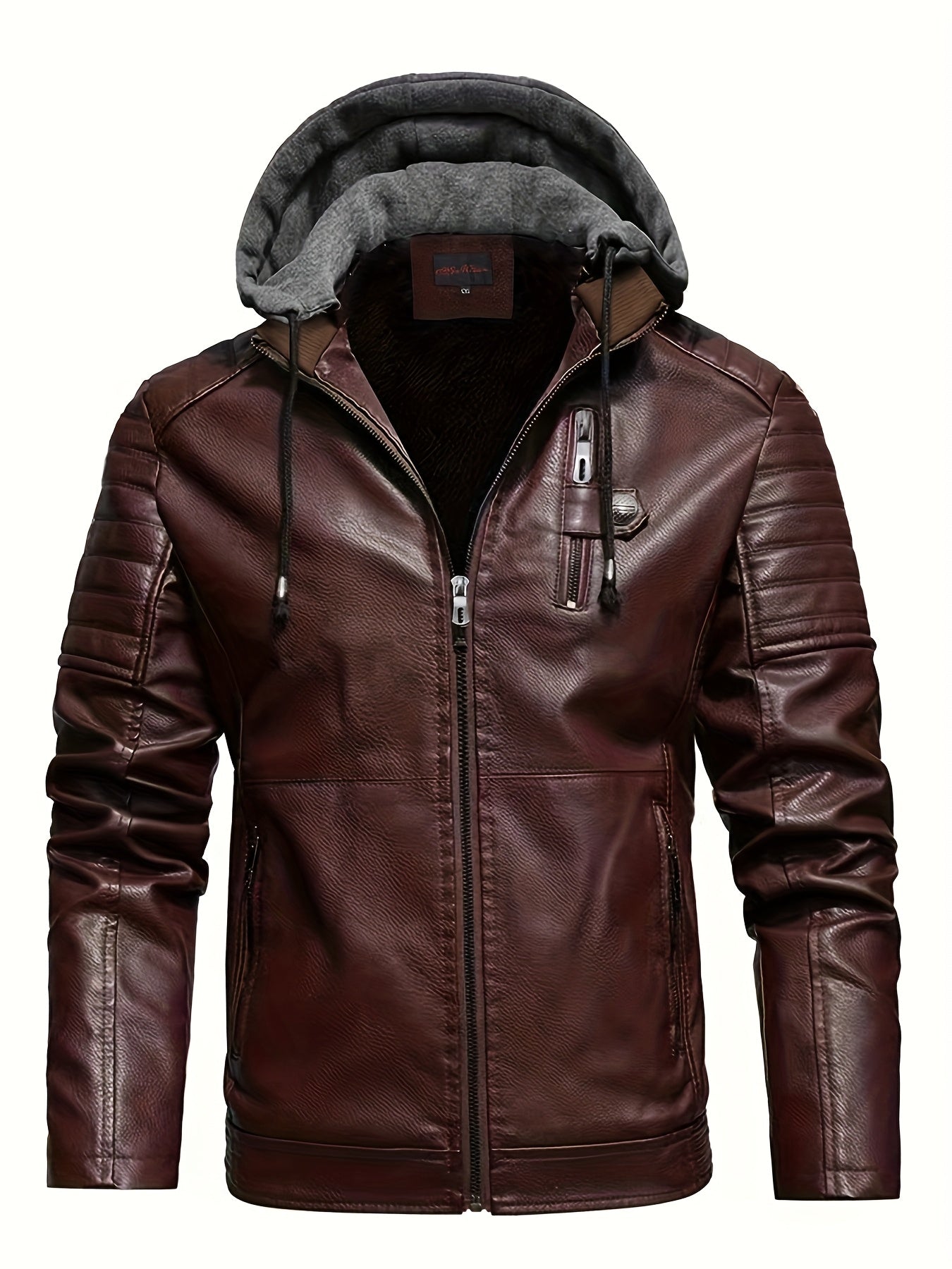 David | Fashionable Windproof Leather jacket