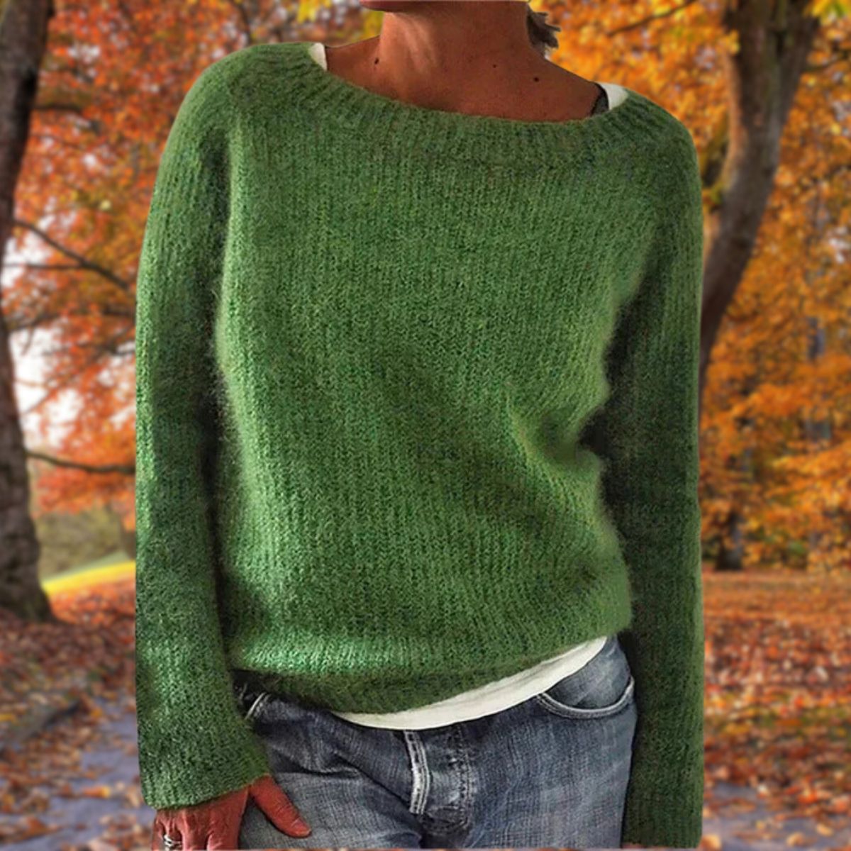 Olivia | Classic Wool Sweater