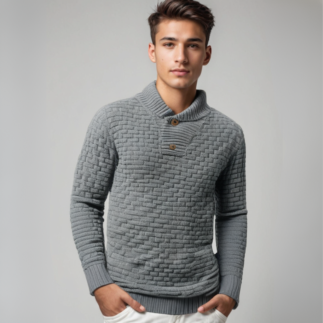 Jaxon | Elegant knit sweater