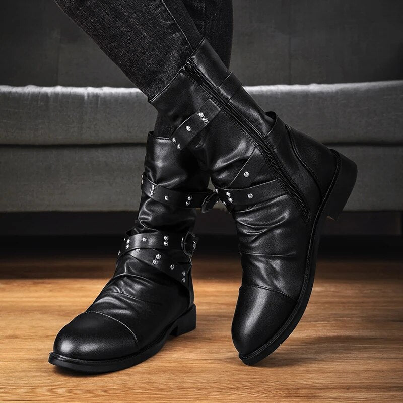 Tony | Vintage leather boots