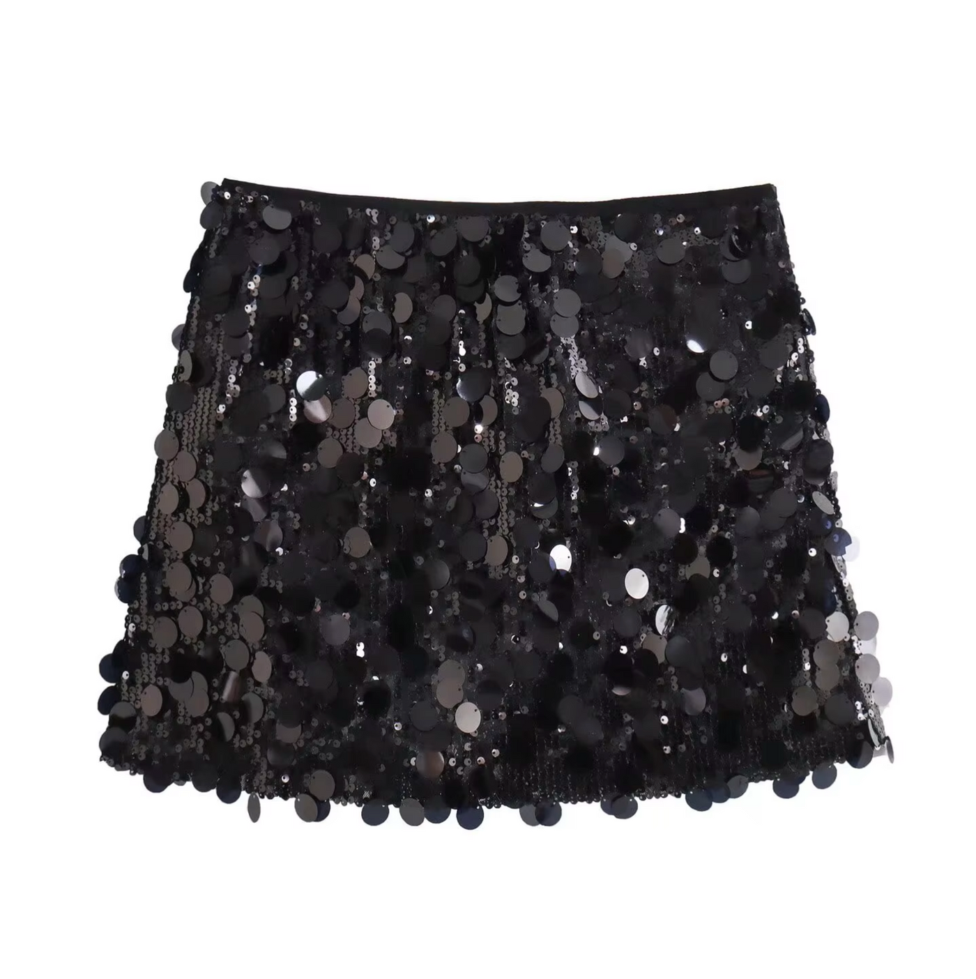 Jacinda Sequin Mini Skirt – Luxurious High Waist Design-2