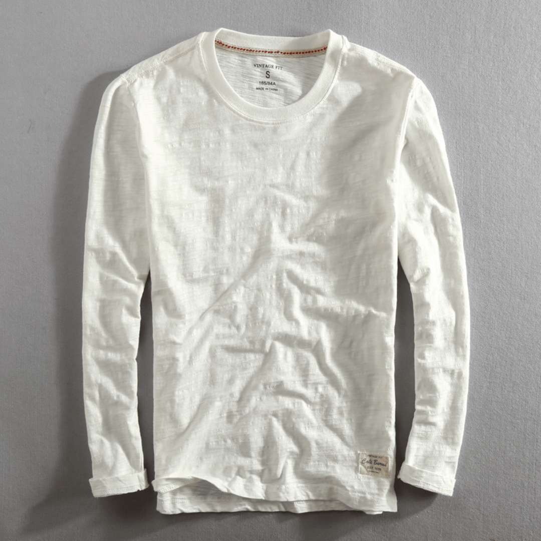 Axel | Cotton Long Sleeve Shirt