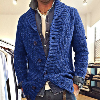 Xavier | COMFORTABLE LAPEL KNIT JACKET