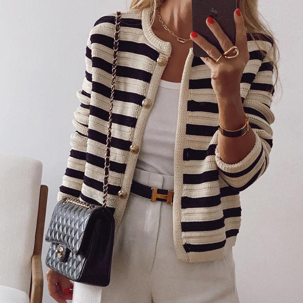 Willow | Striped Cardigan