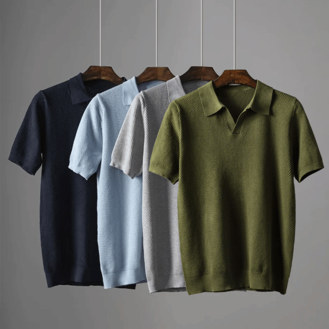 Hamish | Pima Cotton Polo T-shirt