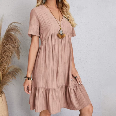 Hazel | Flowing & flattering pleated dress