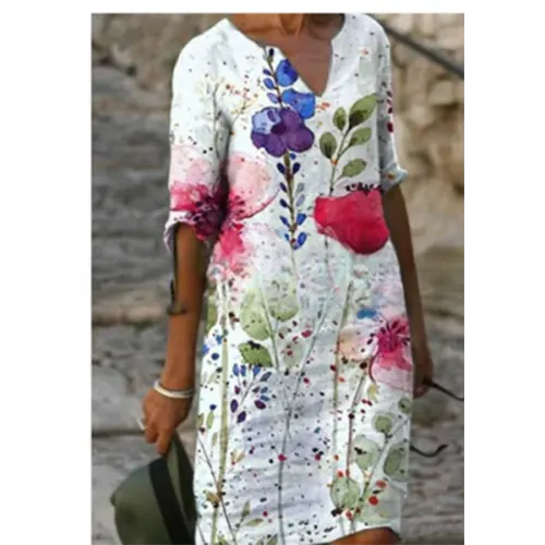 Evelyn Floral Mini Dress | Women's Summer Dress for Casual and Formal Occasions 5