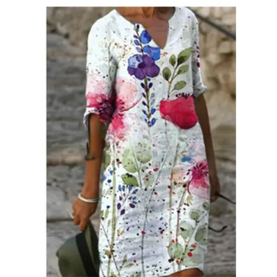 Evelyn Floral Mini Dress | Women's Summer Dress for Casual and Formal Occasions 5