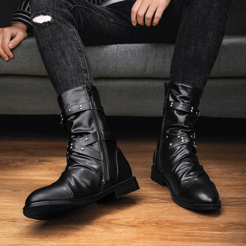 Tony | Vintage leather boots