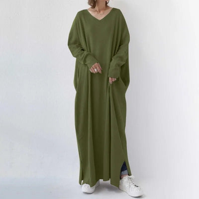 Alicia | Long Sleeves Maxi Dress