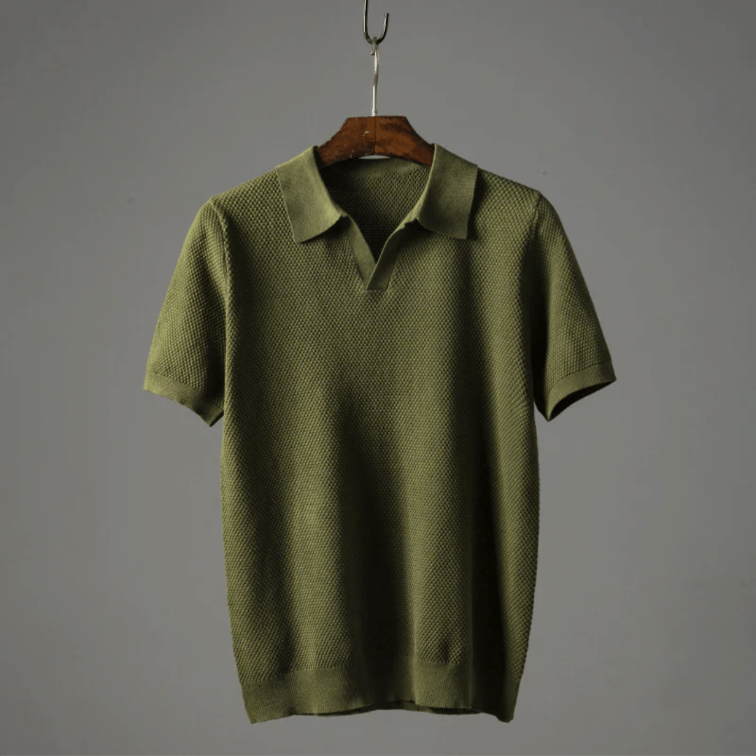 Hamish | Pima Cotton Polo T-shirt