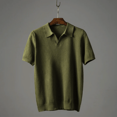 Hamish | Pima Cotton Polo T-shirt