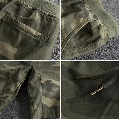 Daniel | Summer Tactical Camo Shorts