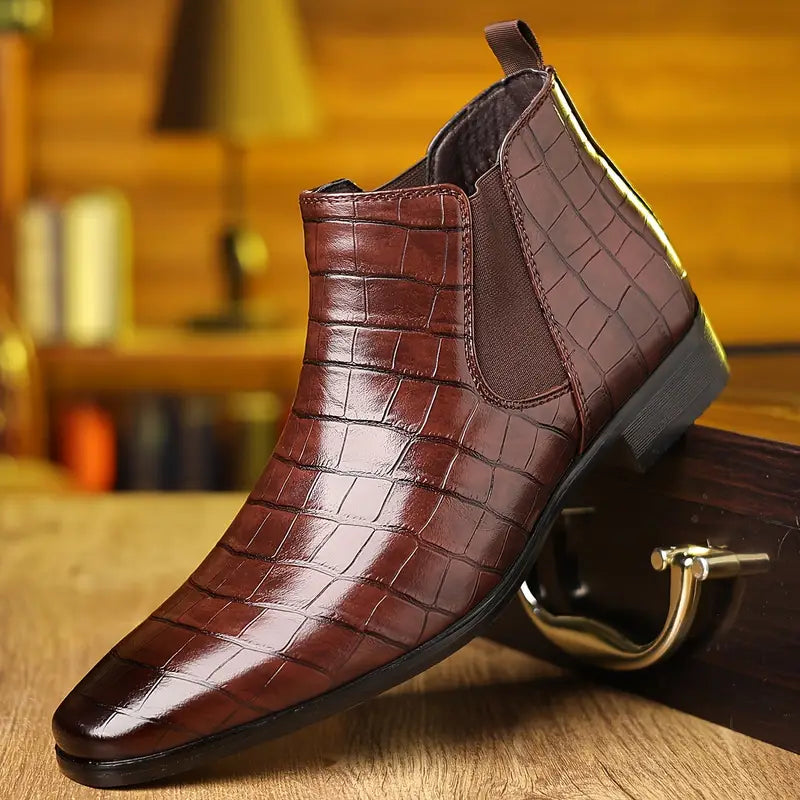 Ryder | Elegant Chelsea leather shoes