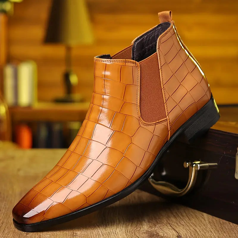 Ryder | Elegant Chelsea leather shoes