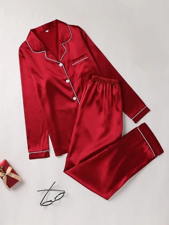 Grace | Casual silk pajama set