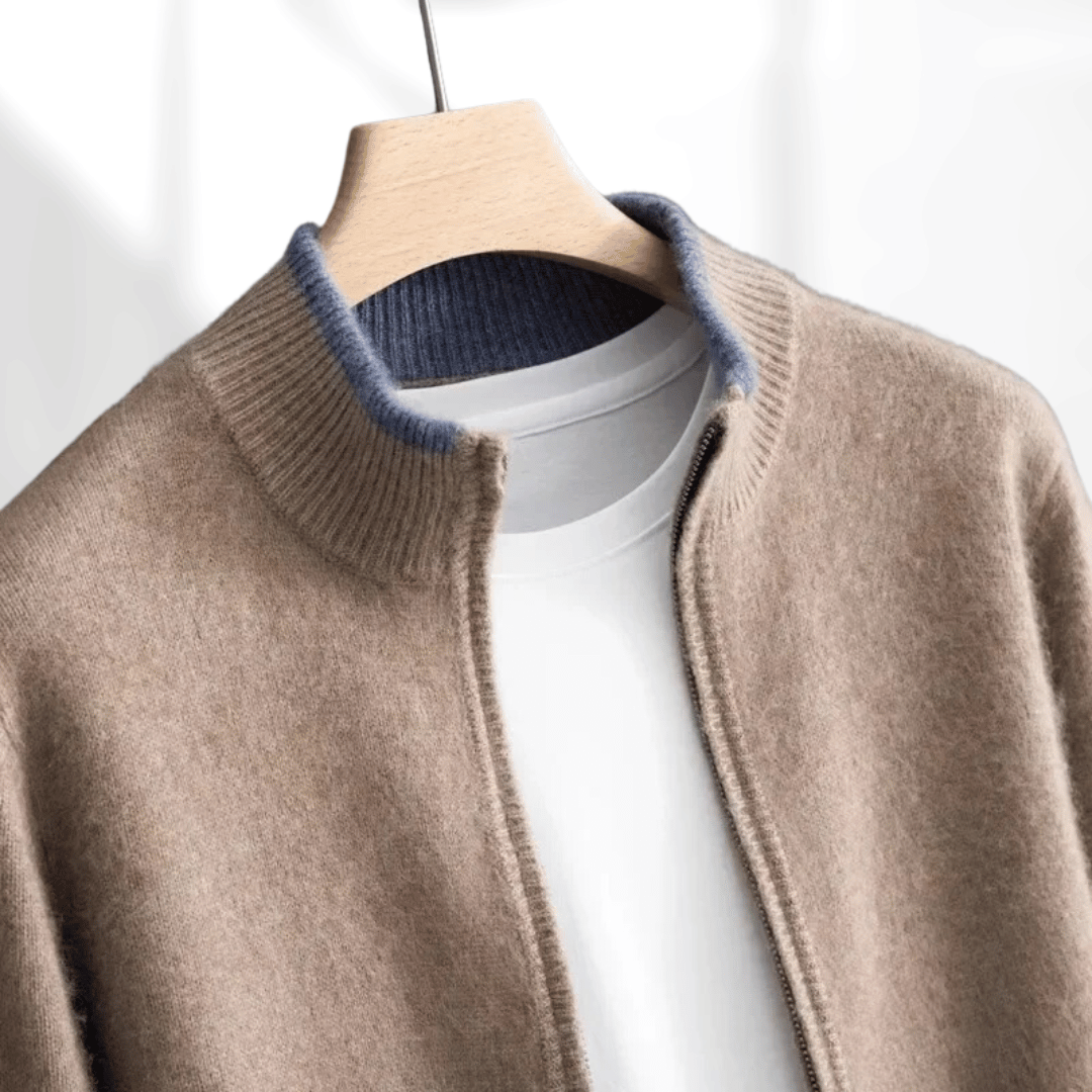 Patrick | Cashmere Zip Jacket