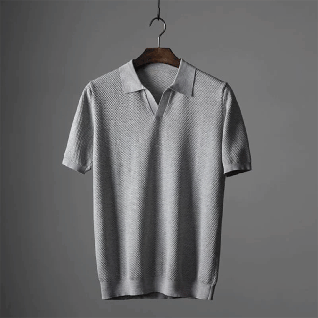 Hamish | Pima Cotton Polo T-shirt