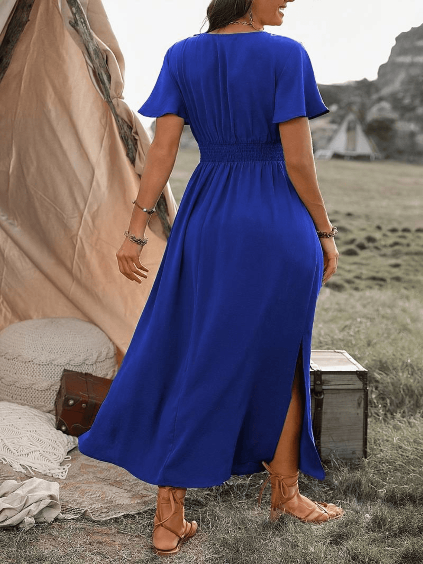 Brenda | Plus Size Midi Dress