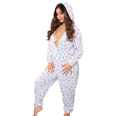 Pamela | Fleece Christmas Jumpsuit