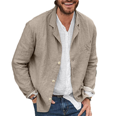 Spencer | Stylish Linen Suit Jacket