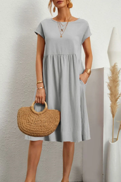 Meli | Casual Midi Dress for Women - Lightweight Summer Style 6