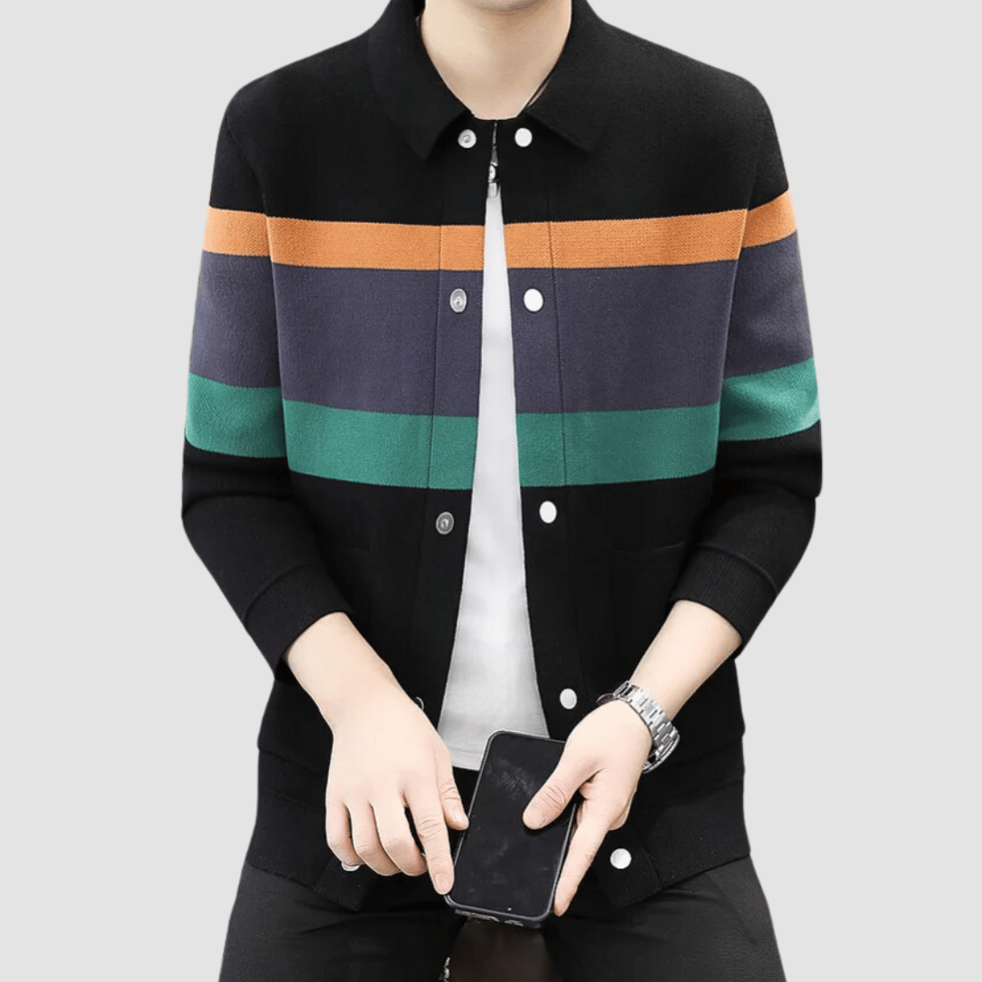 Hudson | Jacquard Knitted Sweater