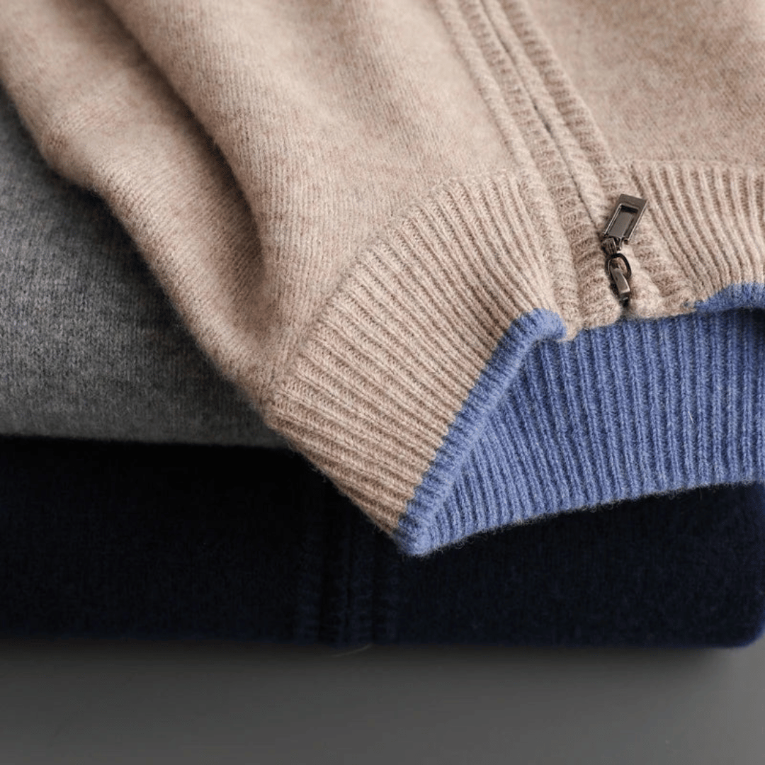 Patrick | Cashmere Zip Jacket