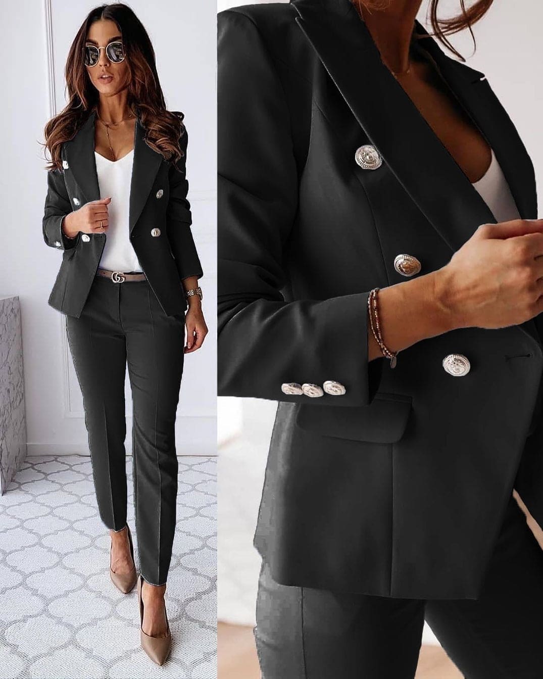 Emily | Stylish Blazer Set