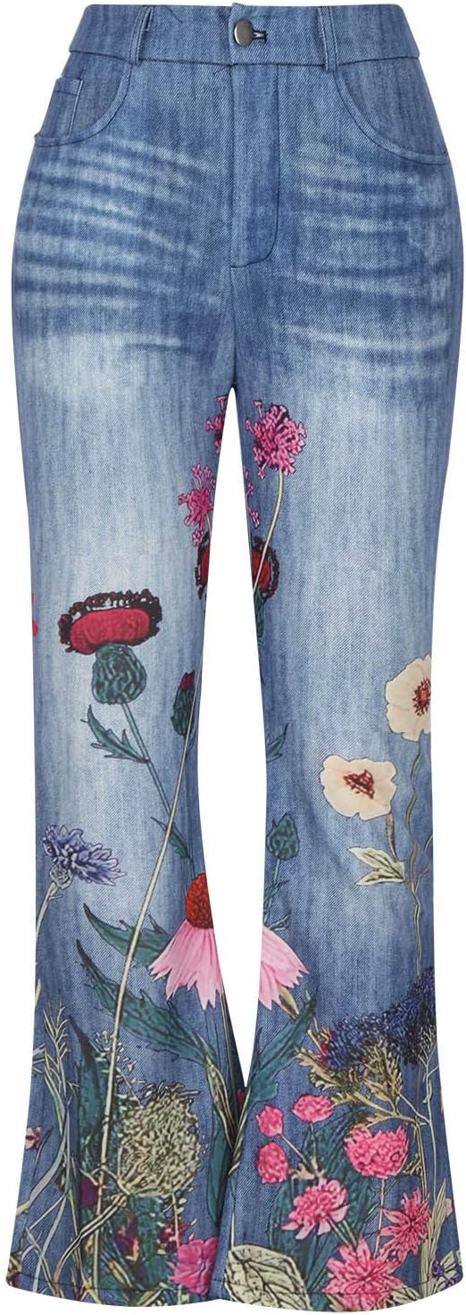 Claire | Flared Denim Trousers